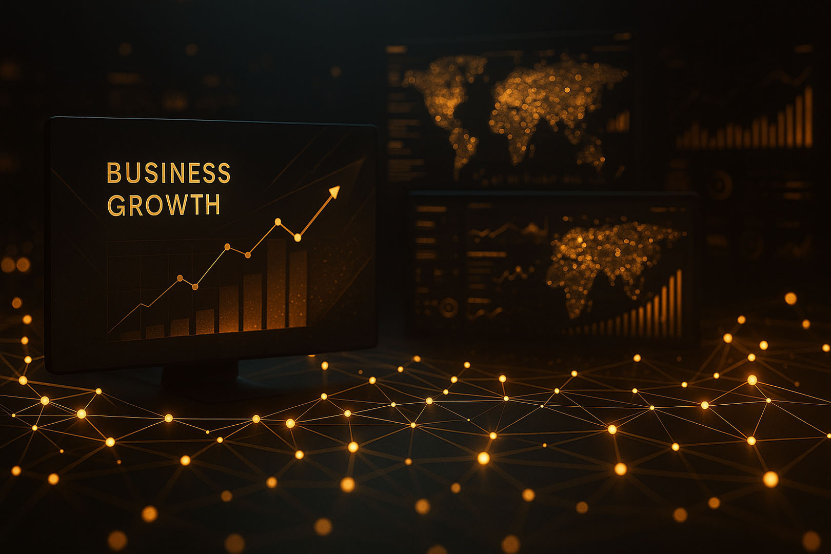 Sales pipeline graphic showing lead expansion